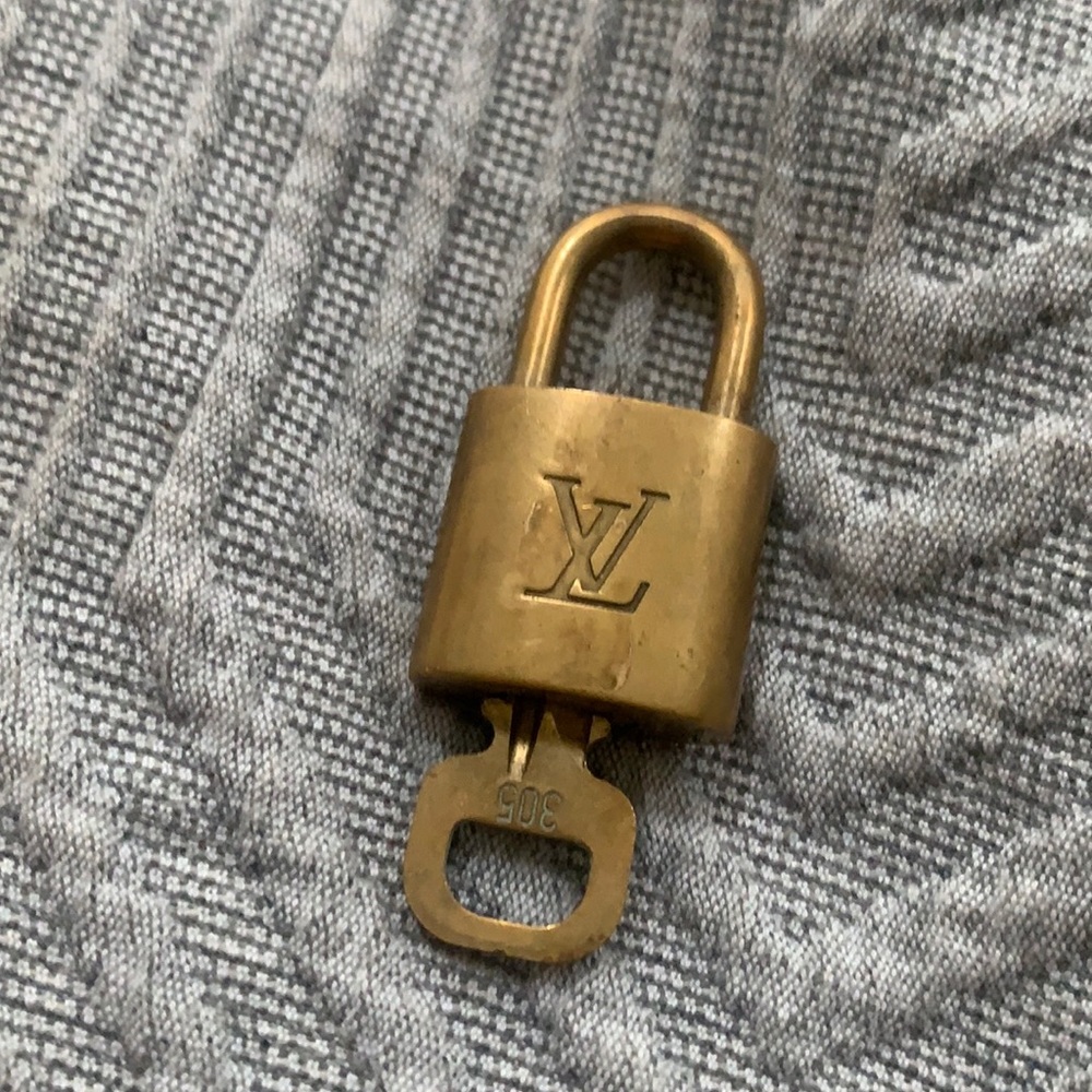 Authentic LV lock